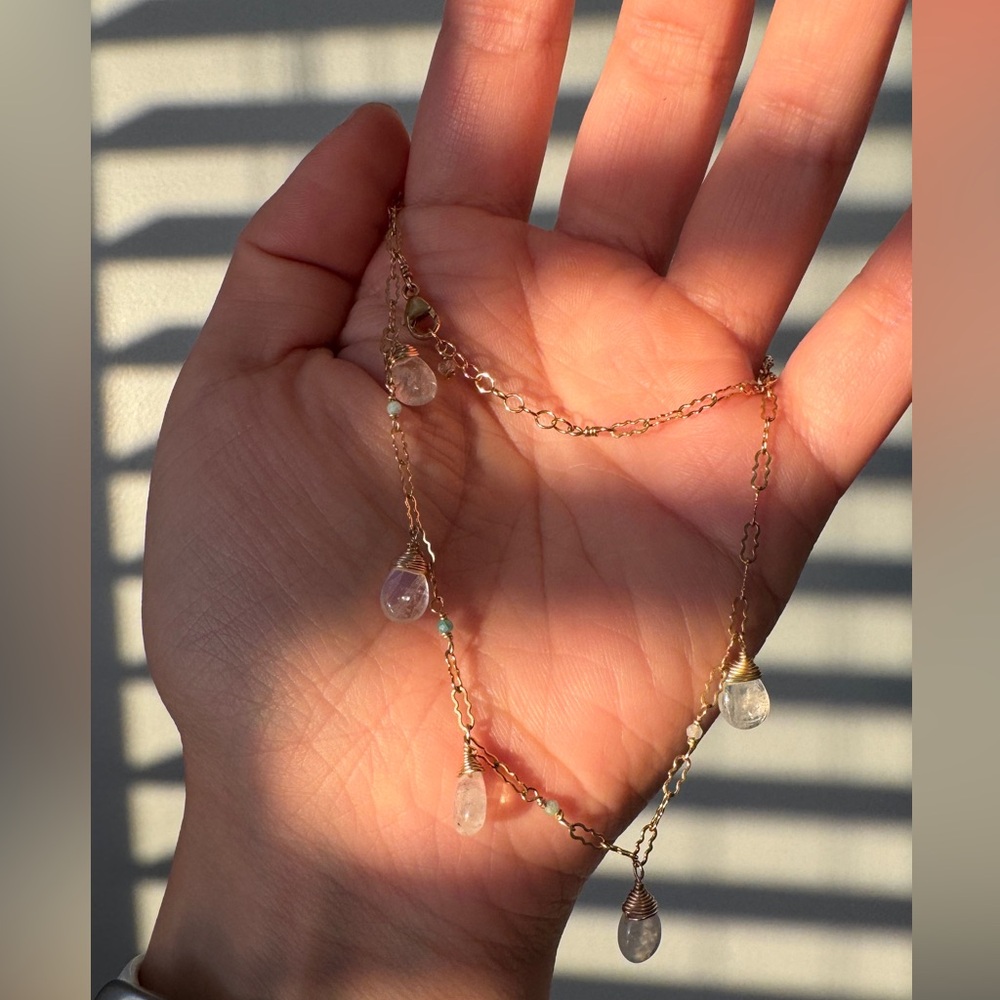 Beautiful Moonstone Necklace